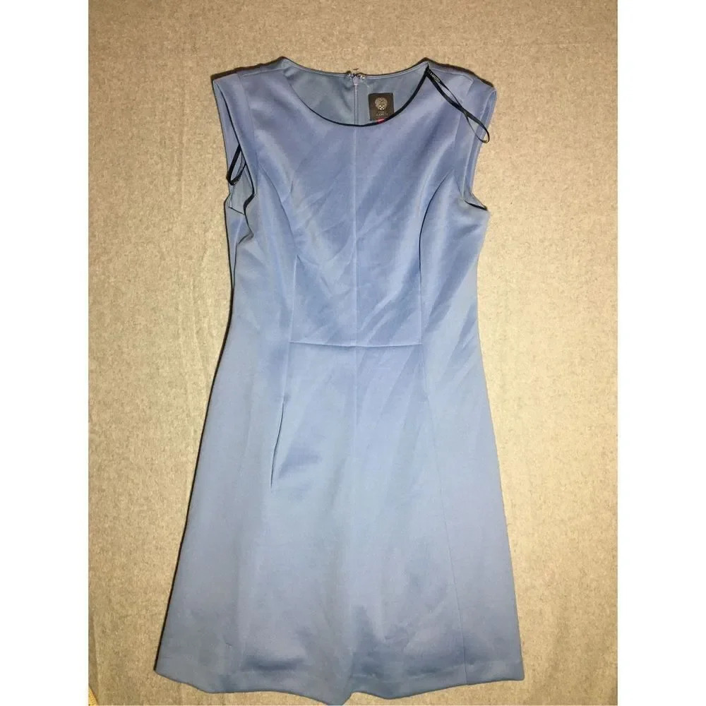 Womens Vince Camuto Dress Size 6 Baby Blue Business Career Wear Professional